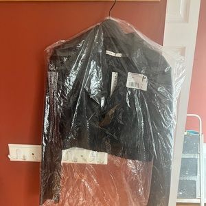 Yardley Vegan leather Cropped Jacket